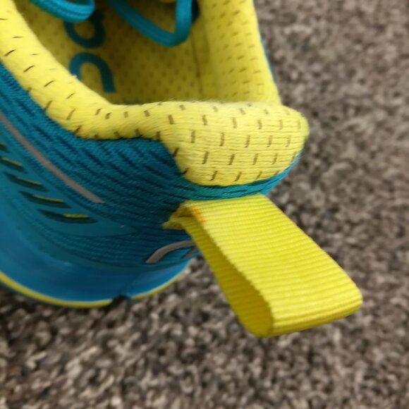 On Cloud Cloudflyer Blue/Yellow Maui/Lemon Running Shoes Womens Size 7.5 - Picture 10 of 10